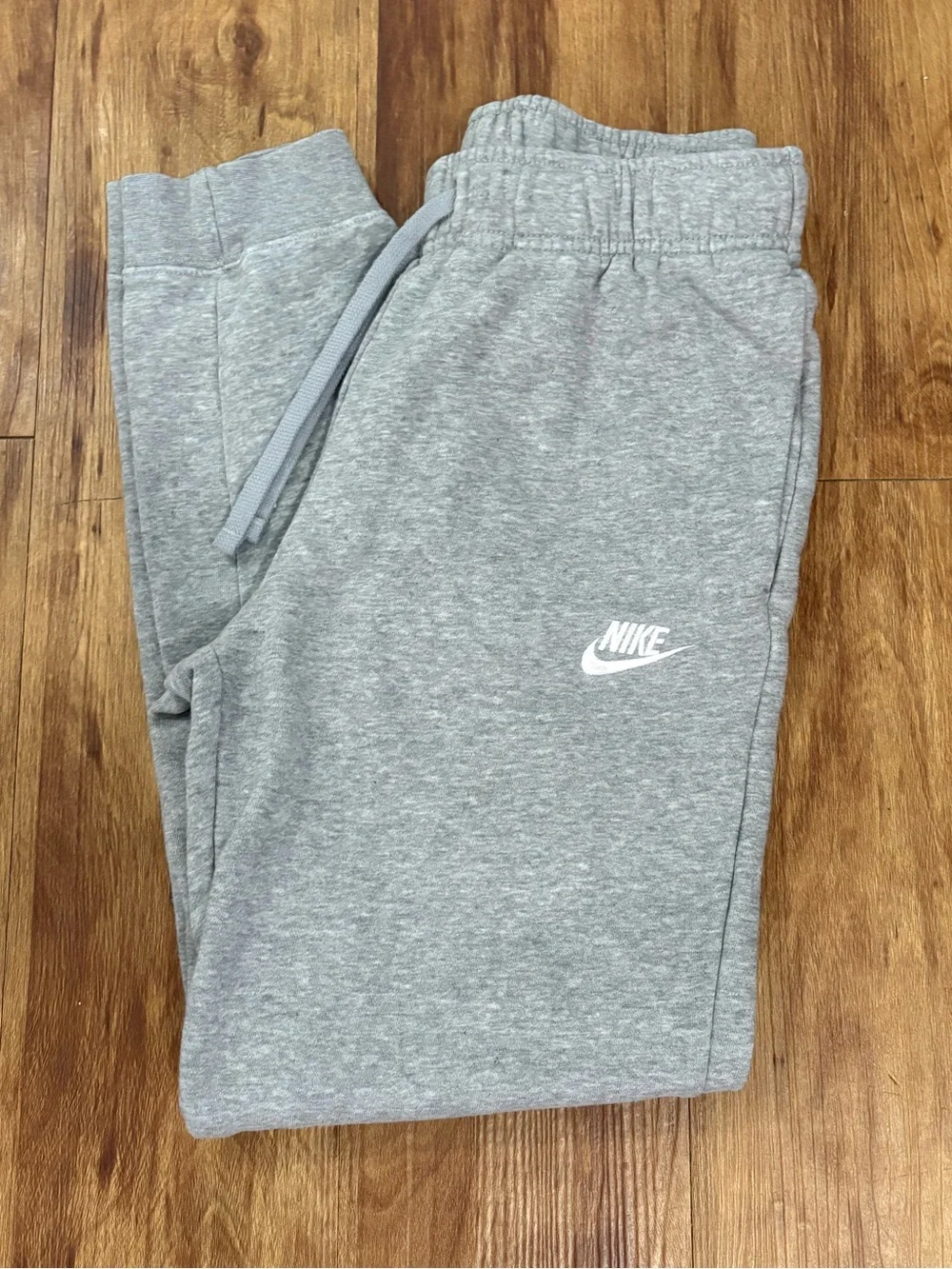 Nike Gray Fleece Jogger Pants